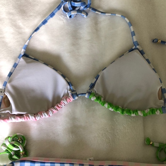 VINEYARD VINES GINGHAM BIKINI - Picture 4 of 5